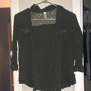 Long sleeve button up shirt